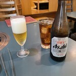焼肉井とう - ビールはこの一本だけ　あと烏龍茶ハイ