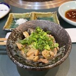 焼肉井とう - 牛もつ味噌煮込　クリーミーでイタリアン？みたいな味わい