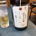 焼肉井とう - 賀茂錦(新潟)の荷札酒