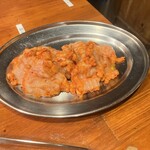 炭家 - 激辛ホルモン(1辛)