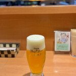グラシア - 生ビールも最高〜♪