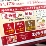 天下一品 - たくさん食べられない自分にとっては、半玉ミニがあるのがうれしい