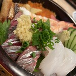 亀寿司食堂 - うまうま鯵♡甘〜い烏賊♡