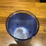 ラーメンマルキ - ドリンク写真:八潮市のお水。美味しいよ。