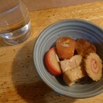 かつ芳 - お通し