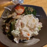 かつ芳 - ポテサラ