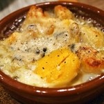 トラットリア・アルモ - 秋じゃがいものゴルゴンゾーラ グラタン（2014年11月）