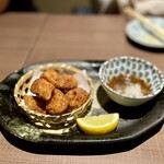 活魚 魚一 - カラスカレイの竜田揚げ