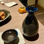 活魚 魚一 - 熱燗、秋田のお酒、高清水^_^