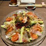 活魚 魚一 - 海鮮サラダ