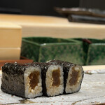 東桜 瑞穂 - 甘辛炊いたかんぴょうと人肌の酢飯に香り高い海苔の旨味で最高の〆