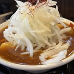 ラーメン南の - 麻婆麺玉ねぎトッピング