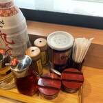 味噌らーめん棗 - 卓上