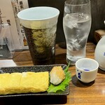 炭火やきとりと家庭創作料理 にこいち - 女将さんが作る出汁巻き卵も美味