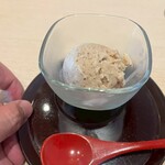 鮨 はやたか - 栗のアイスクリーム