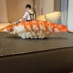 鮨 はやたか - ブリブリ車海老♡