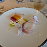 ボーセジュール - ブリの低温コンフィ