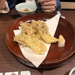 民芸酒房 牧水 - 舞茸天ぷら