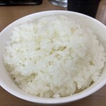 ラーメン林家 - ライス