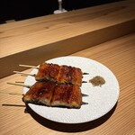 炭火串焼 鶏魚 - 