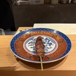 炭火串焼 鶏魚 - 