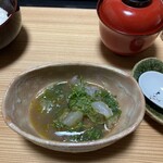 和食料理 和ごころ いなほ - 鯛入り出汁汁　ご飯にかけていただきます