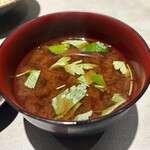 東京とんかつ がぶう - 味噌汁