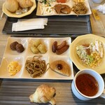 ココス 八王子千人町店 - お馴染みメンバー♪‎|•'-'•)و  強いて申し上げれば、スパゲッティがちょっとあったらな- ̗̀( ˶^ᵕ'˶)と♪