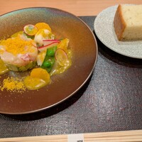 Restaurant つじ川 - メッチャ美しくて美味しいやん、ソースが爽やか