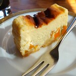 清泉寮本館レストラン - かぼちゃのチーズケーキ