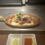 鉄板二百℃ - 牛フィレステーキ