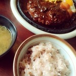 RESTAURANT　Fun Fun - ハンバーグステーキ　アメリカ風　1,000円