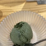 典座 - 抹茶と胡麻のアイス