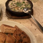 ピッツェリア カンテラ - 白子のアヒージョ