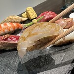 鮨 海市 - 【2025.11.28(金)】鮨一人前盛（8貫1本）3,850円