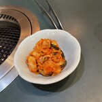 焼肉井とう - 白菜キムチも追加