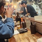 もつ焼き 丸松 - 