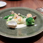 ラ クープ ドール - クロダイの白菜包み蒸し '14 11月中旬