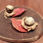 ラ クープ ドール - アミューズ：石川小芋とトリュフのグラチネ '14 11月中旬