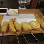 串揚げ＆ワインOLIVE - 串揚げ