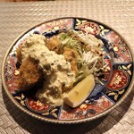 おふろ - 牡蠣フライ 自家製タルタルソース