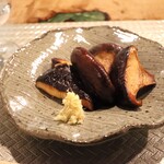 おふろ - 肉厚シイタケの醤油焼き