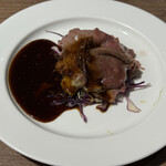 NARITA BOLD KITCHEN - ガーリックソースをかけた瞬間ポシェ