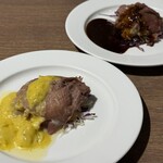 NARITA BOLD KITCHEN - ブラックオパールビーフの瞬間ポシェ