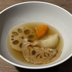 NARITA BOLD KITCHEN - 冬野菜のミジョテ　オマール海老の淡い香りと共に