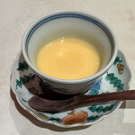 田中圭英 - 京赤地鶏の茶碗蒸し