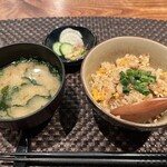 会員制 鉄板DINING 莢 - ガーリックライス