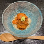 神田錦町 鮨たか晴 - 雲丹