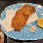 神田錦町 鮨たか晴 - 牡蠣フライ（大船渡） ※追加注文