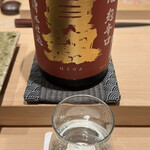 神田錦町 鮨たか晴 - 宝剣 純米 超辛口